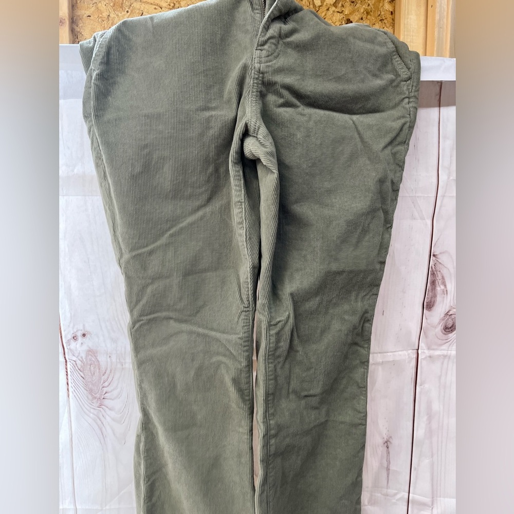 Women’s Olive Green Corduroy Pants.‎